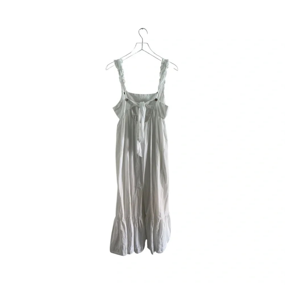 Free People Isabella Optic White Dress B006 - Picture 5 of 6